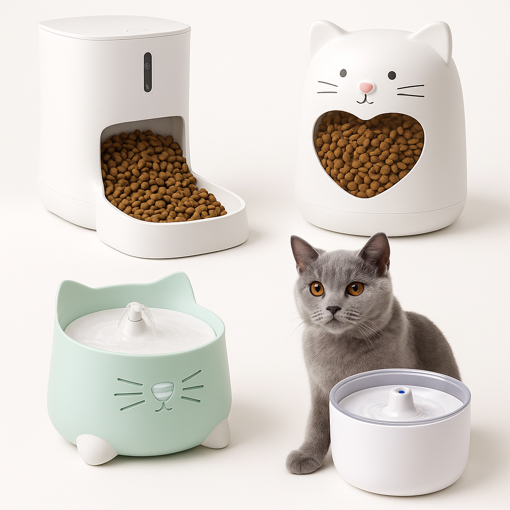 Fontanelle e Mangiatoie per Gatti