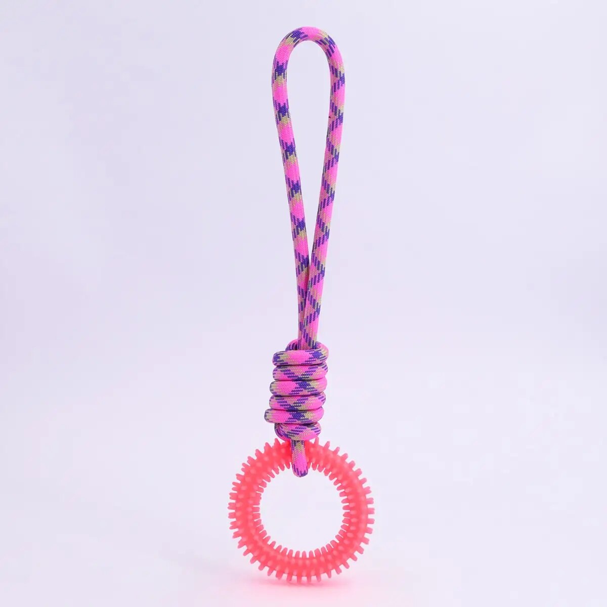 Interactive Dog Ring Toy – Spiky, Durable & Stimulating for Training & Chewing