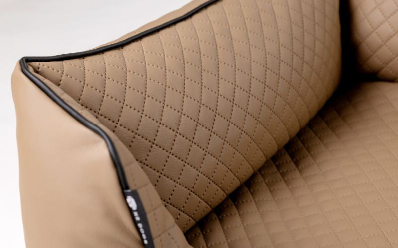 Cuccia/letto NRDOGS Lux Brown Dog Bed  (105x80cm)-3
