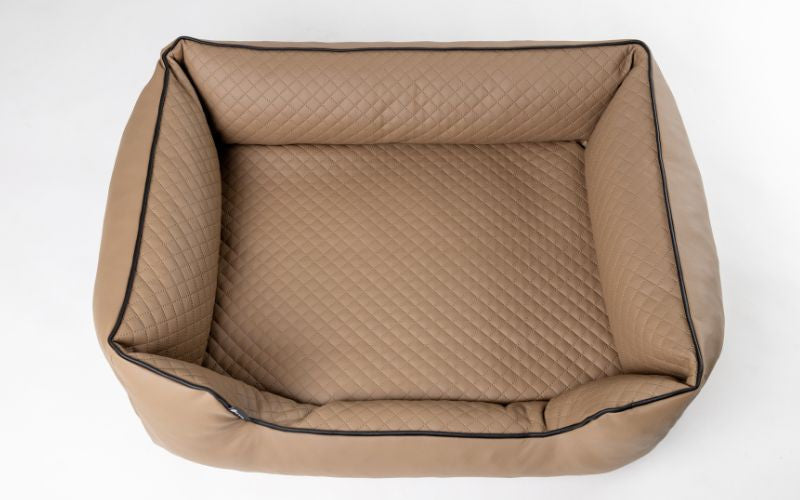 Cuccia/letto NRDOGS Lux Brown Dog Bed  (105x80cm)-4