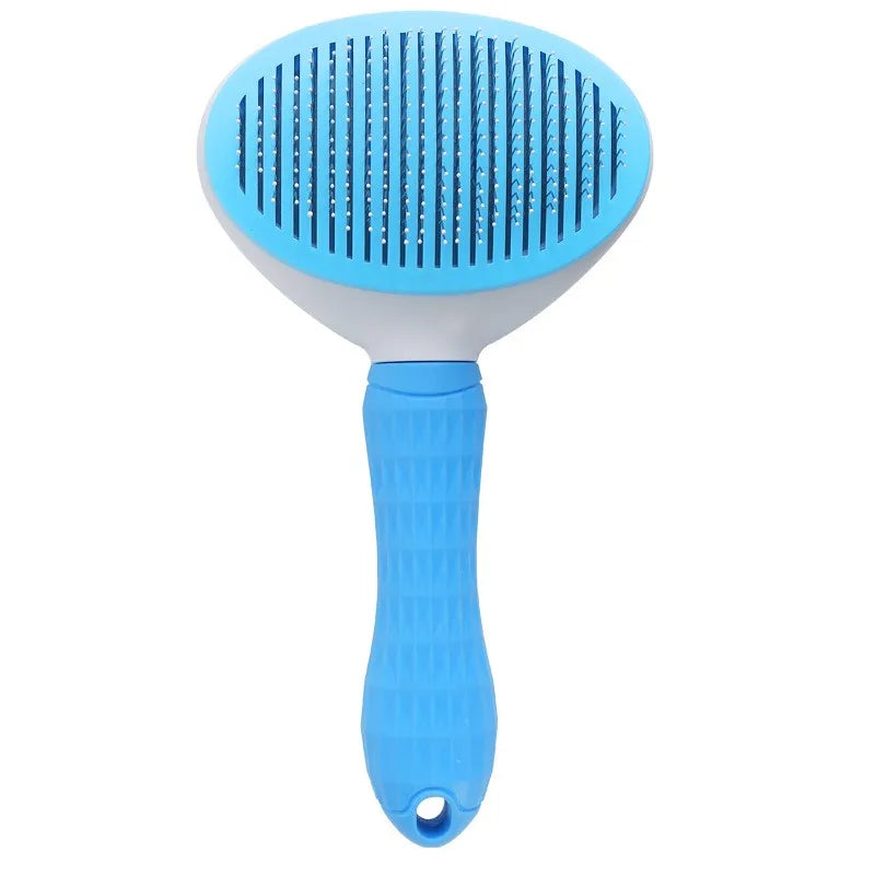Grooming Brush for Long-Haired Cats and Dogs – Massaging, Anti-Tangle and Easy to Clean