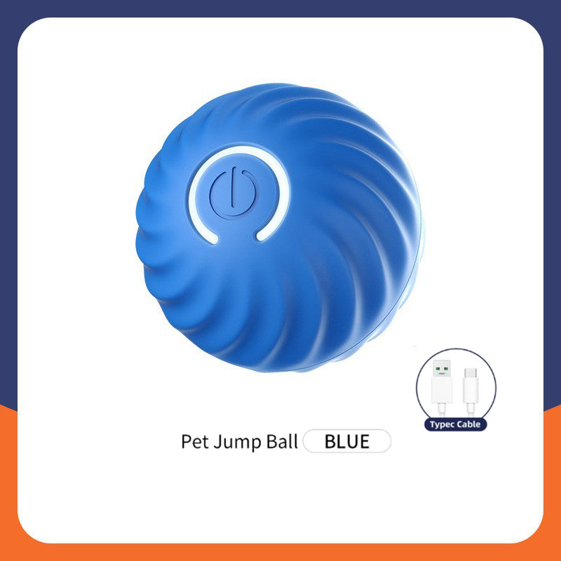 Smart Ball for Dogs and Cats – Interactive, Rechargeable and Durable in TPR