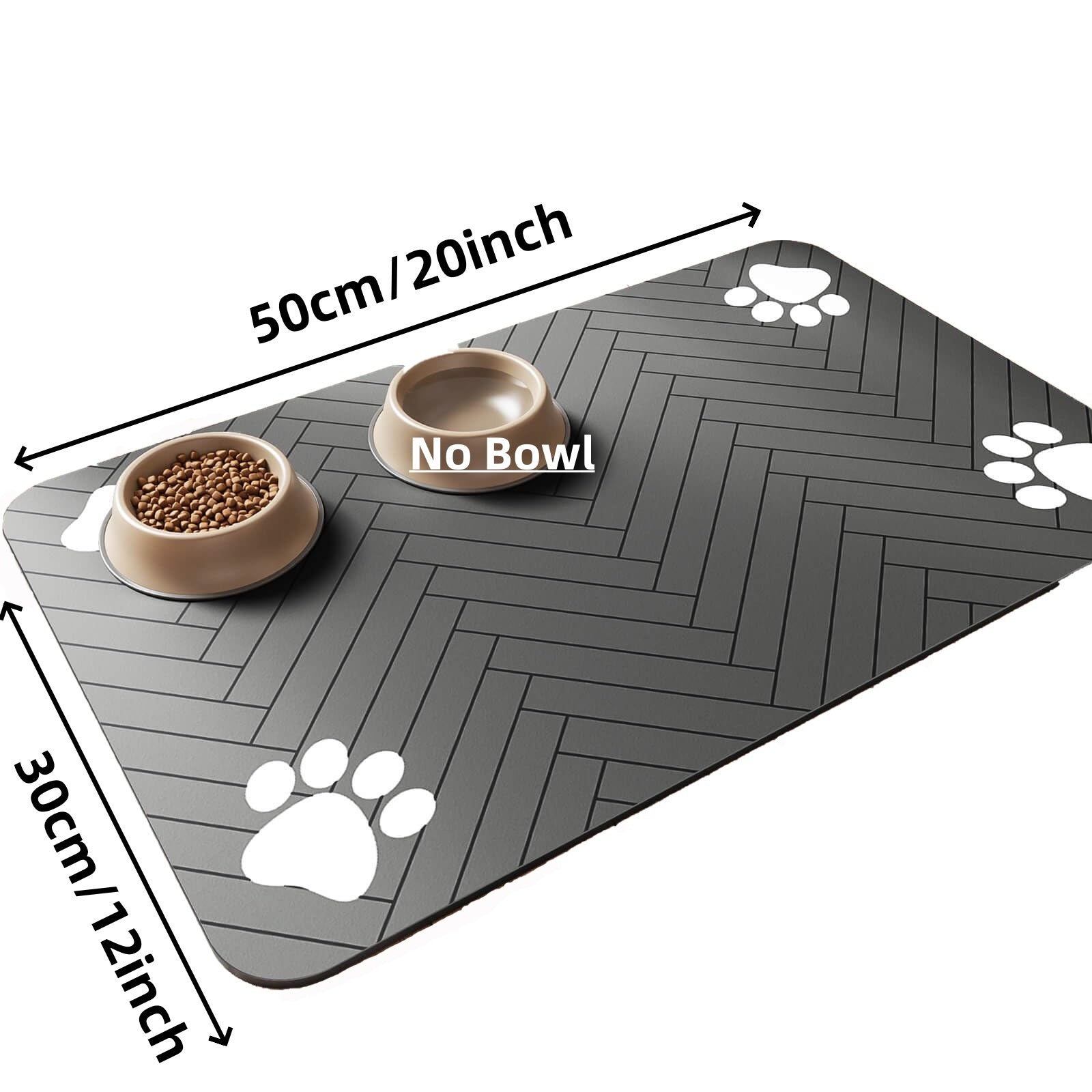 Absorbent Feeding Mat for Dogs and Cats – Non-Slip, Waterproof and Easy to Clean