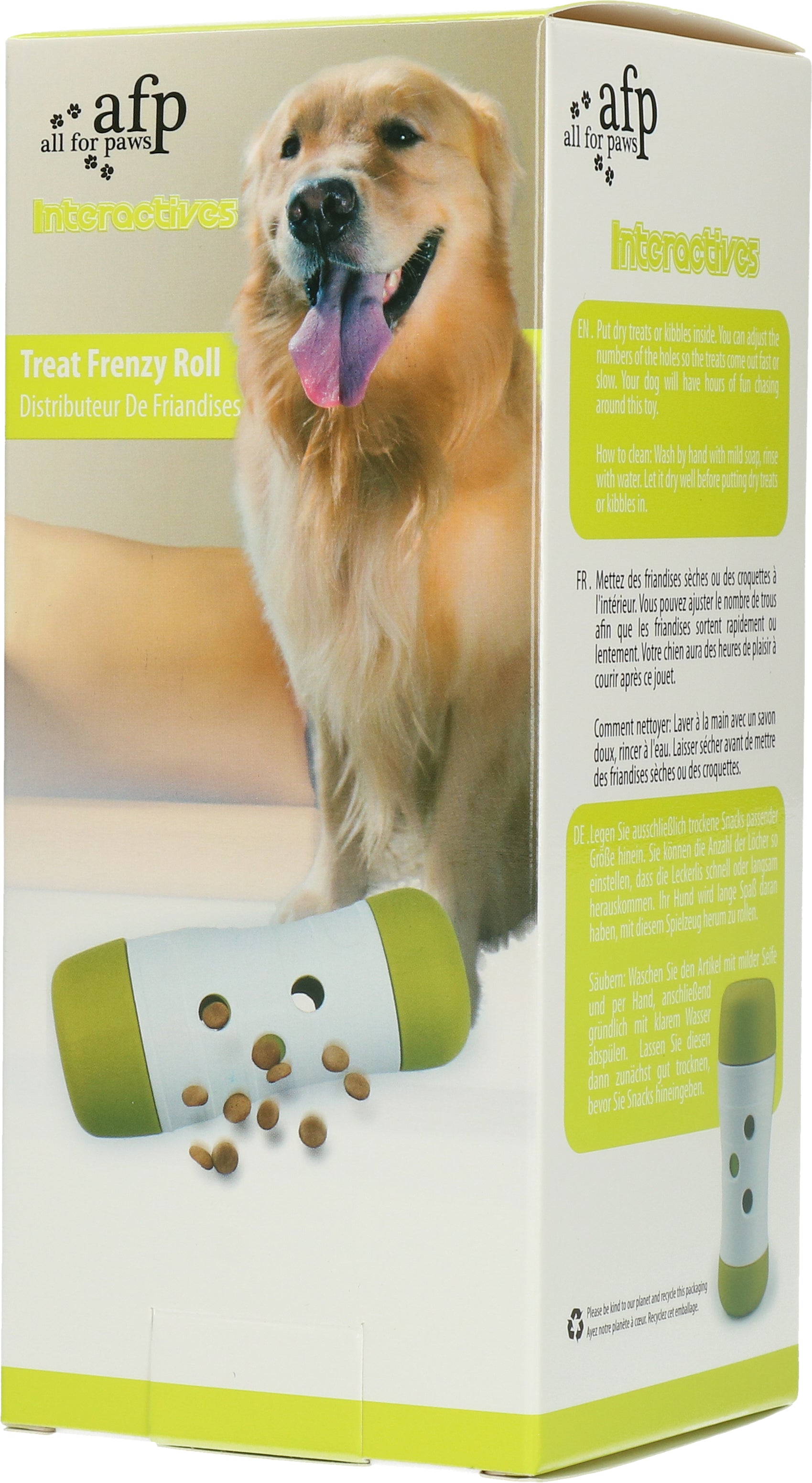 AFP – Dispenser Interattivo per Snack, Gioco Educativo per Cani, Gatti e Conigli