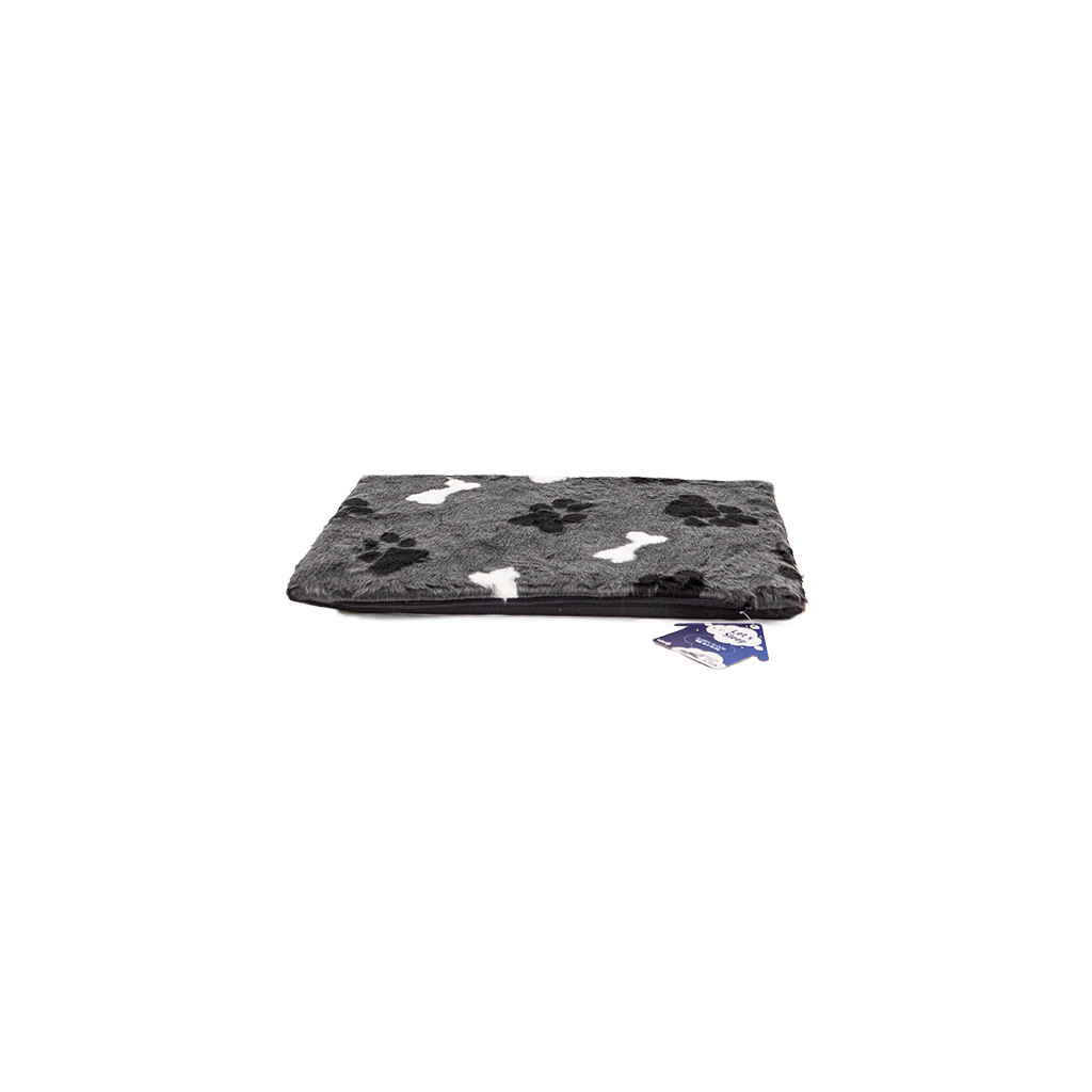 Let's Sleep Fluffy Floor Soft Cushion for Kennel and Carrier – Anthracite Color