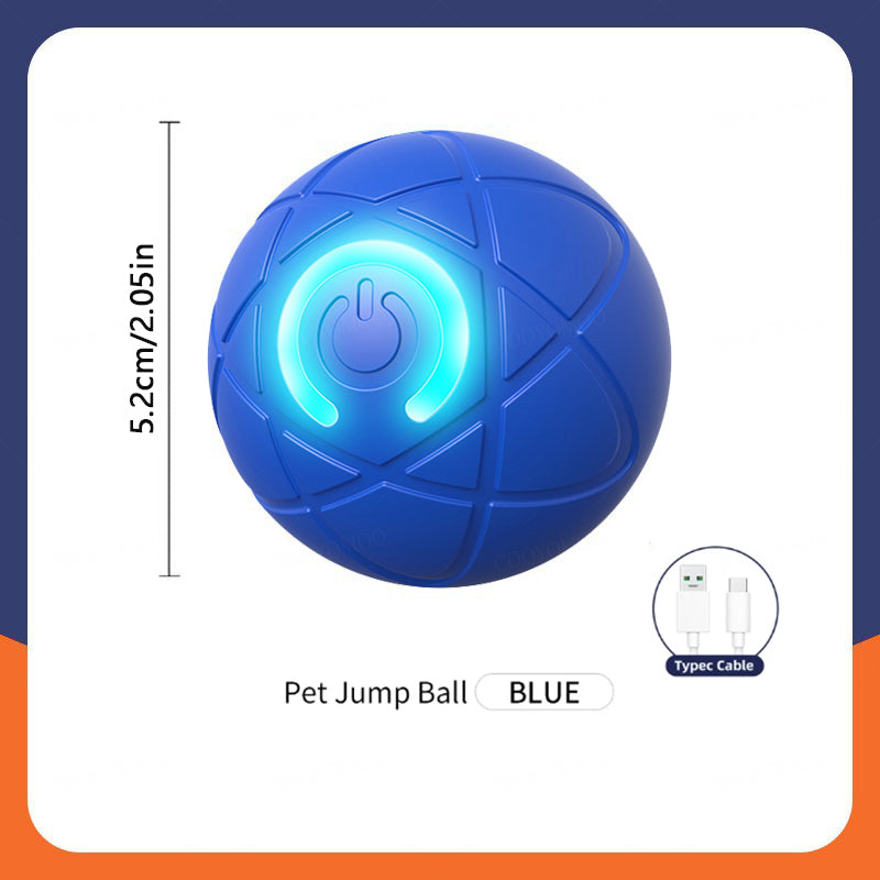 Smart Ball for Dogs and Cats – Interactive, Rechargeable and Durable in TPR