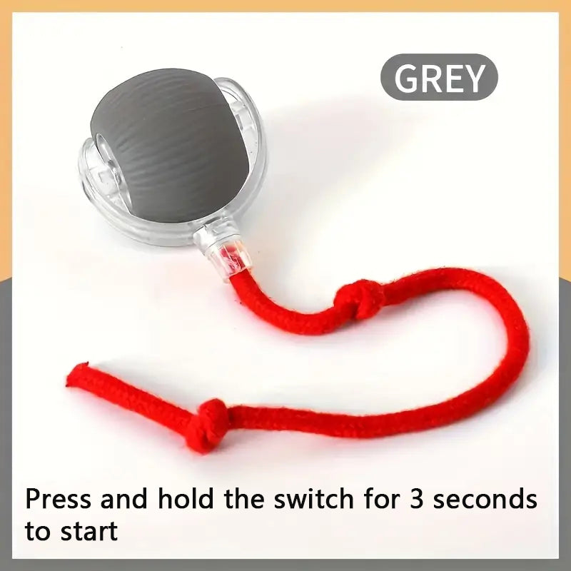 Smart Ball for Dogs and Cats – Interactive, Rechargeable and Durable in TPR