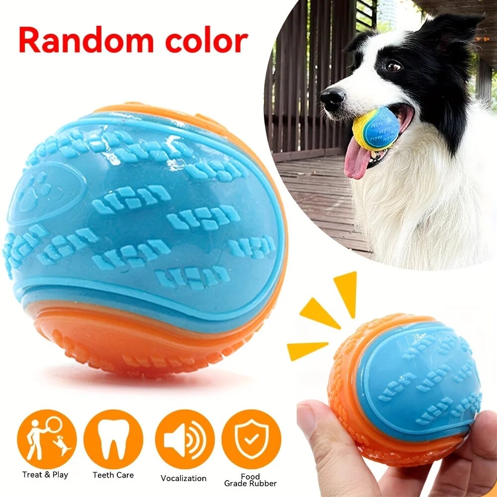 TPR Rubber Dog Dental Ball – Durable Play & Teeth Cleaning