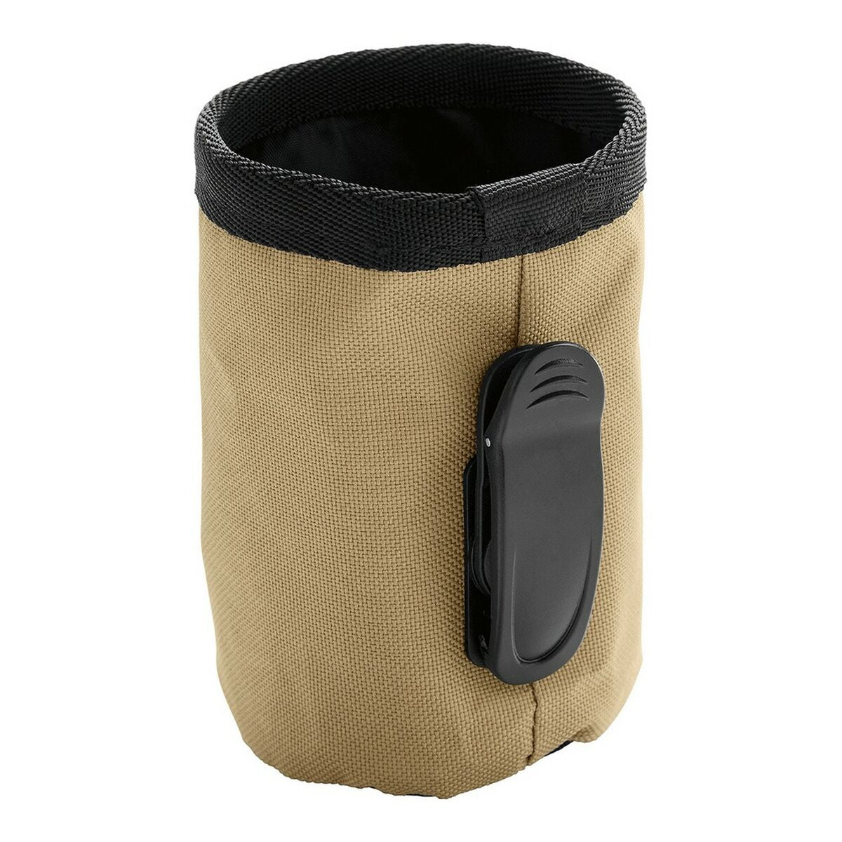 Borsetta Porta-Snack Hunter Nero Beige – Eleganza e Praticità per le Passeggiate con il Tuo Cane-1