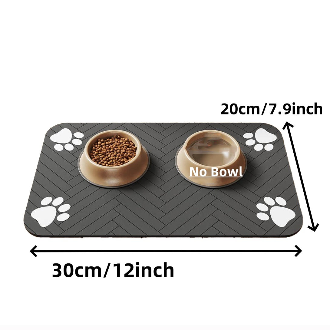Absorbent Feeding Mat for Dogs and Cats – Non-Slip, Waterproof and Easy to Clean