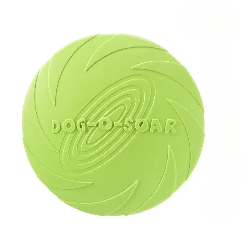 Multicolor Frisbee for Dogs - Interactive Silicone Toy for Training and Play