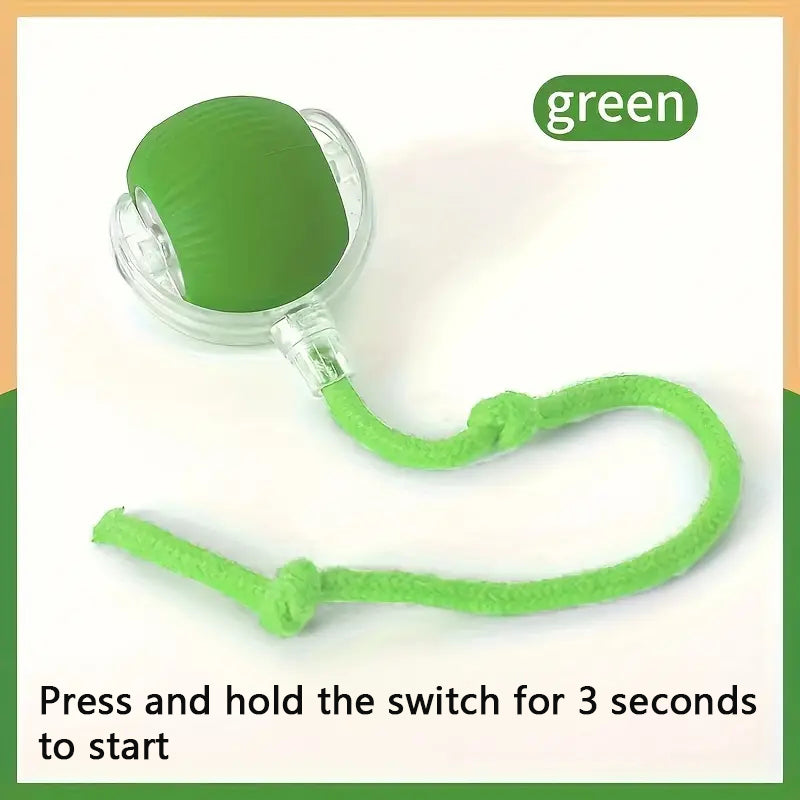 Smart Ball for Dogs and Cats – Interactive, Rechargeable and Durable in TPR