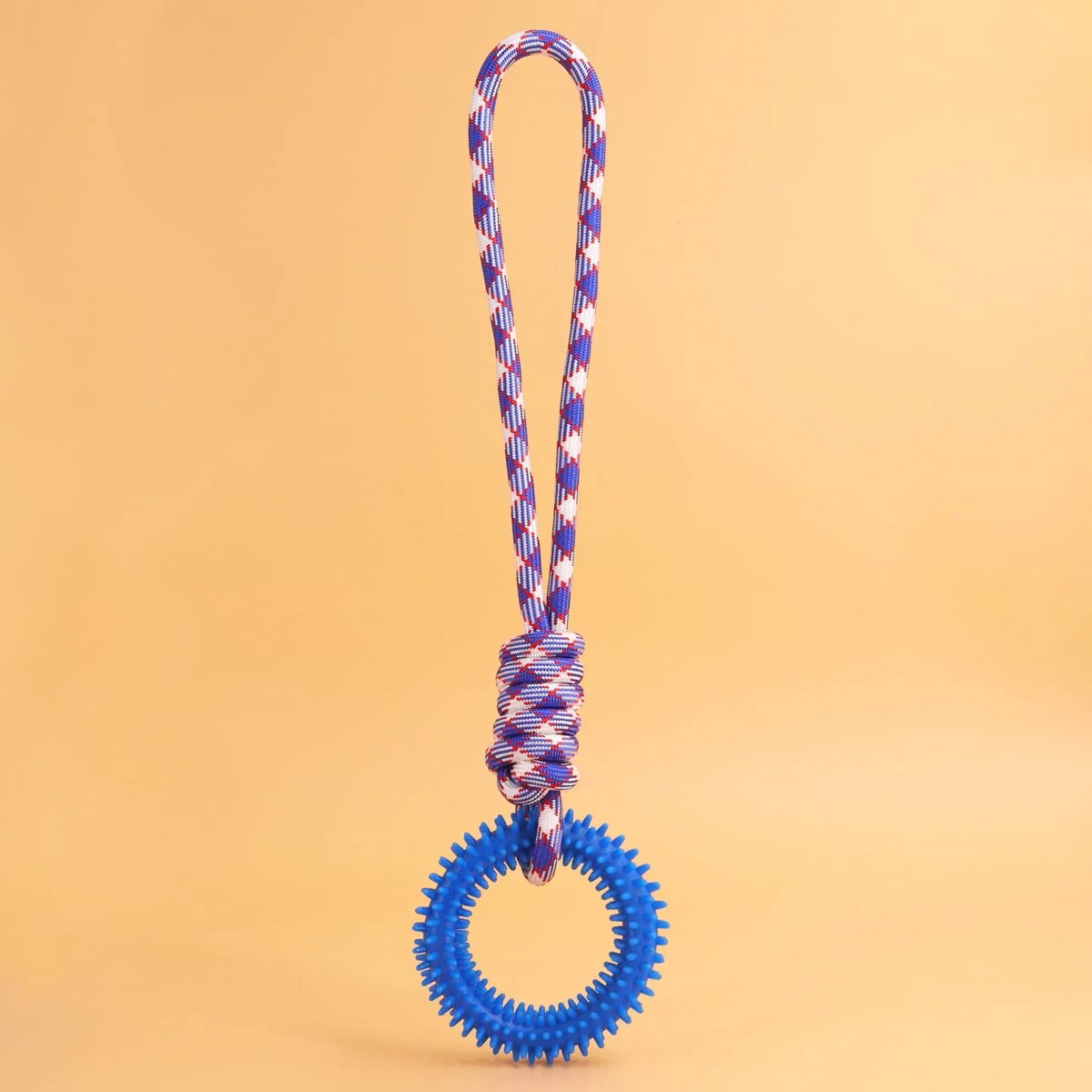 Interactive Dog Ring Toy – Spiky, Durable & Stimulating for Training & Chewing