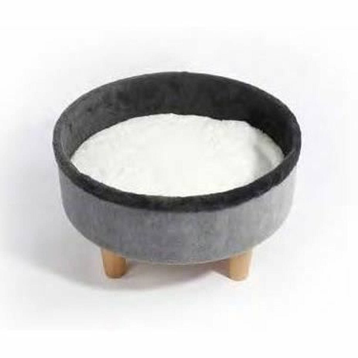 Letto per Gatti MPETS ROUND Grigio (47 x 47 x 26 cm)-1