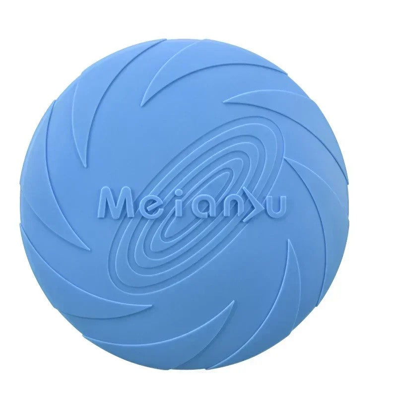 Multicolor Frisbee for Dogs - Interactive Silicone Toy for Training and Play
