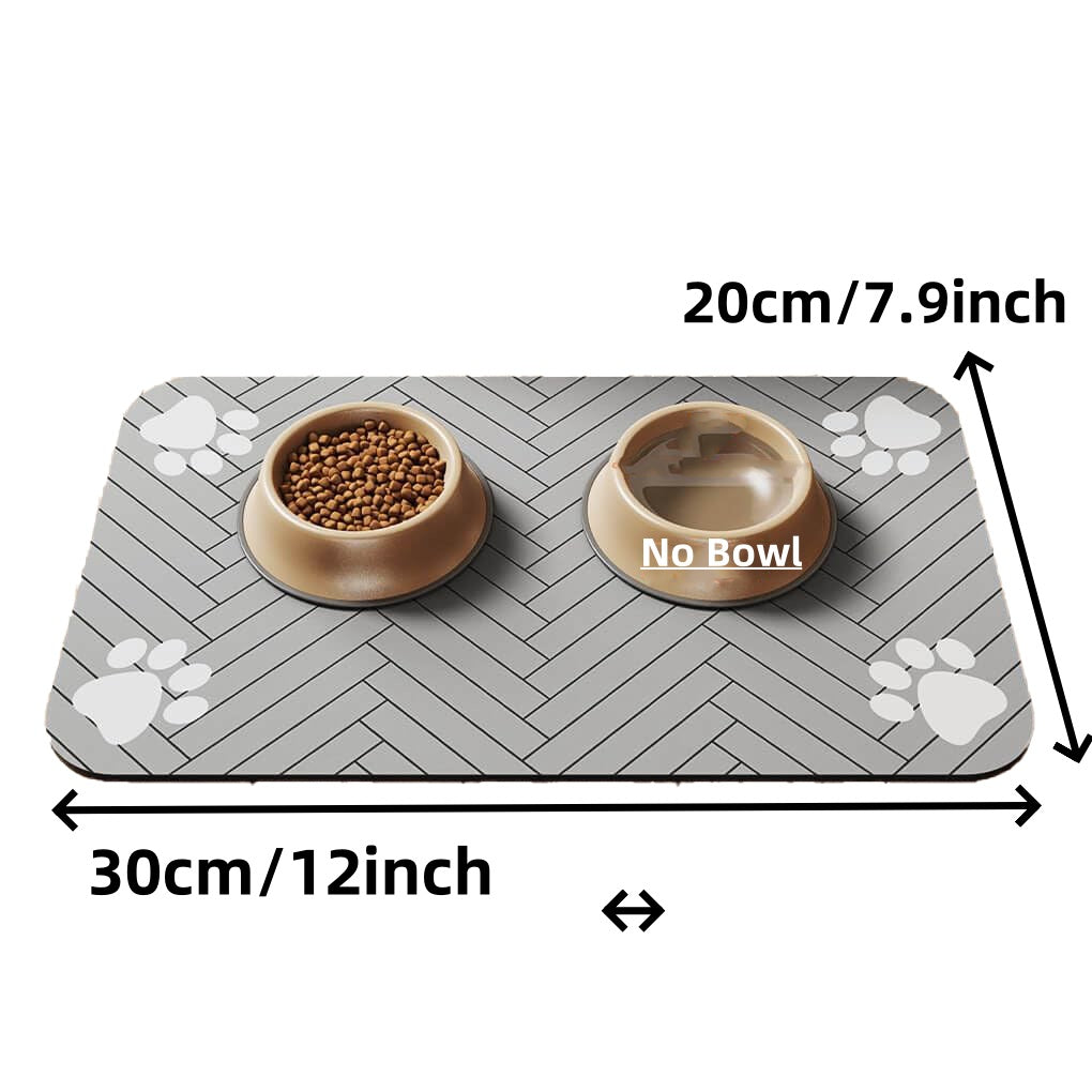 Absorbent Feeding Mat for Dogs and Cats – Non-Slip, Waterproof and Easy to Clean