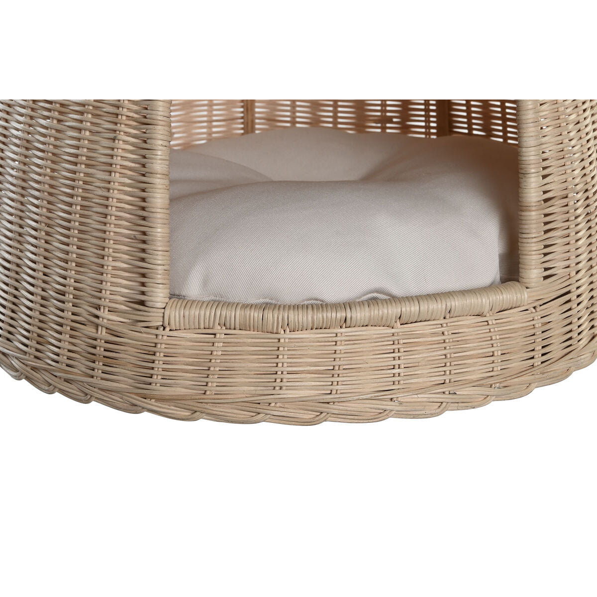 Letto per Animali DKD Home Decor in Rattan Naturale (45 x 45 x 57 cm)-1