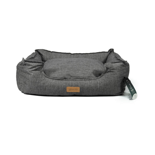  Cuccia di Lusso Gloria Grigia 95 x 75 cm – Eleganza e Relax per il Tuo Cane-3