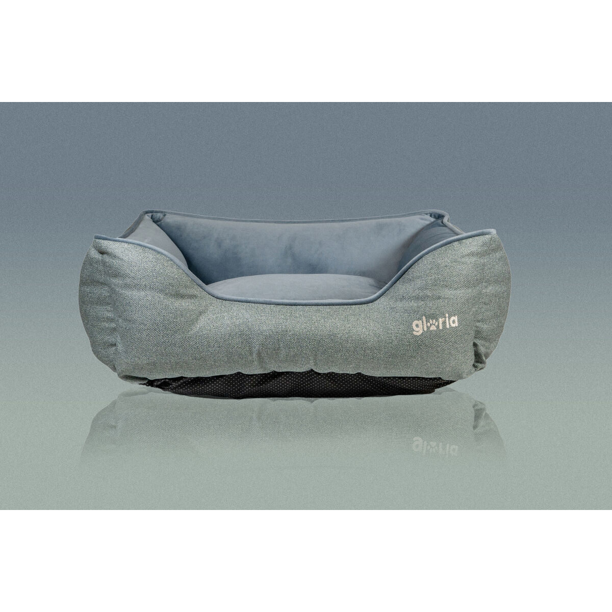 Dog Bed Gloria Cadaqués Blue 60 x 50 cm Rectangular-1