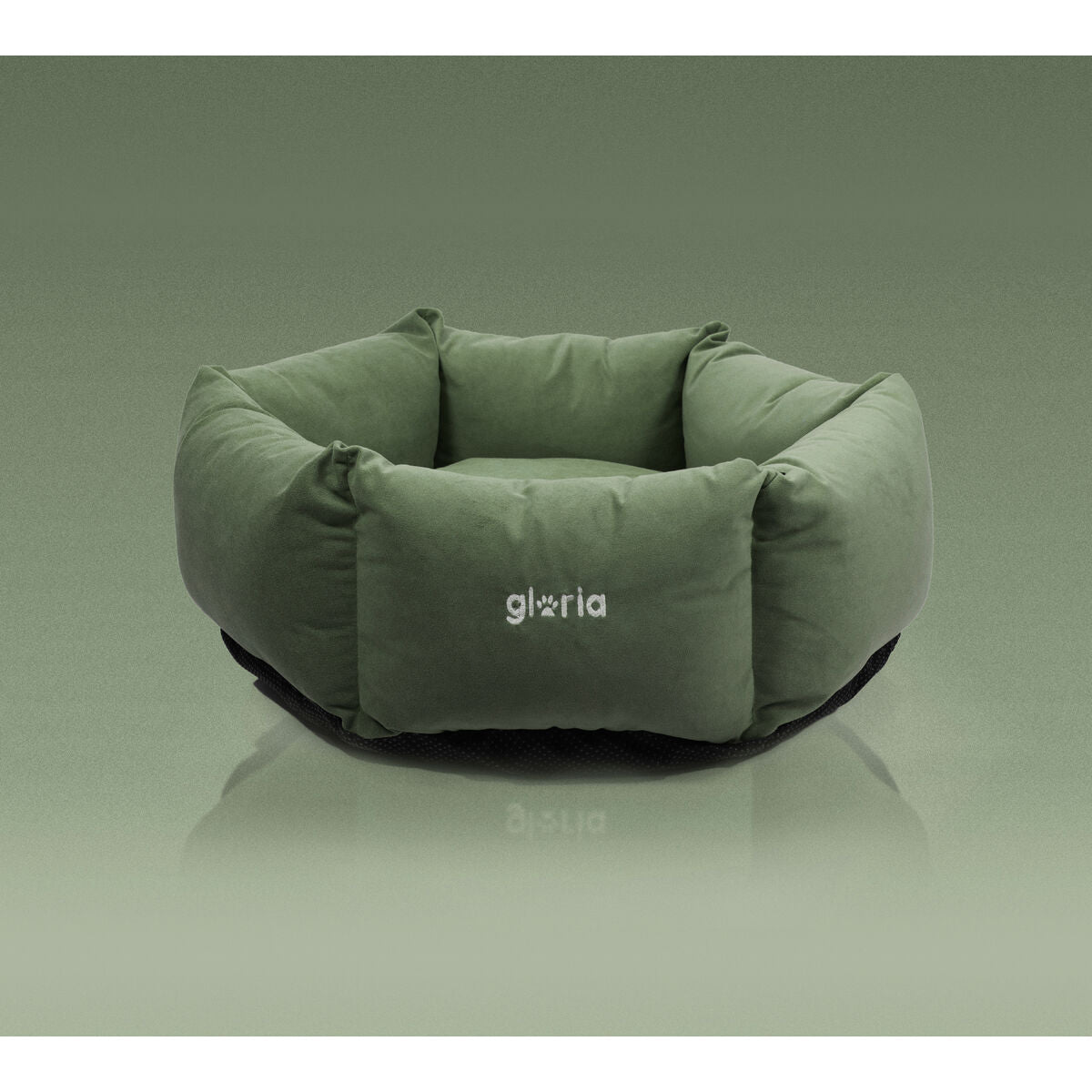 Dog Bed Gloria Hondarribia Green 75 x 75 cm Hexagonal-4