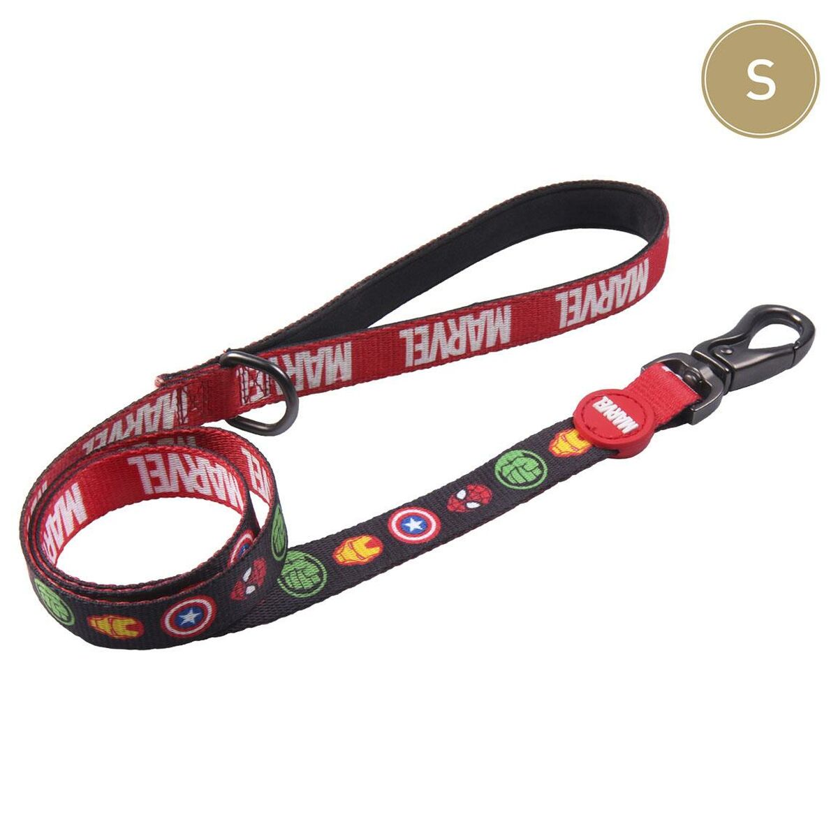 Dog Lead Marvel Red-7