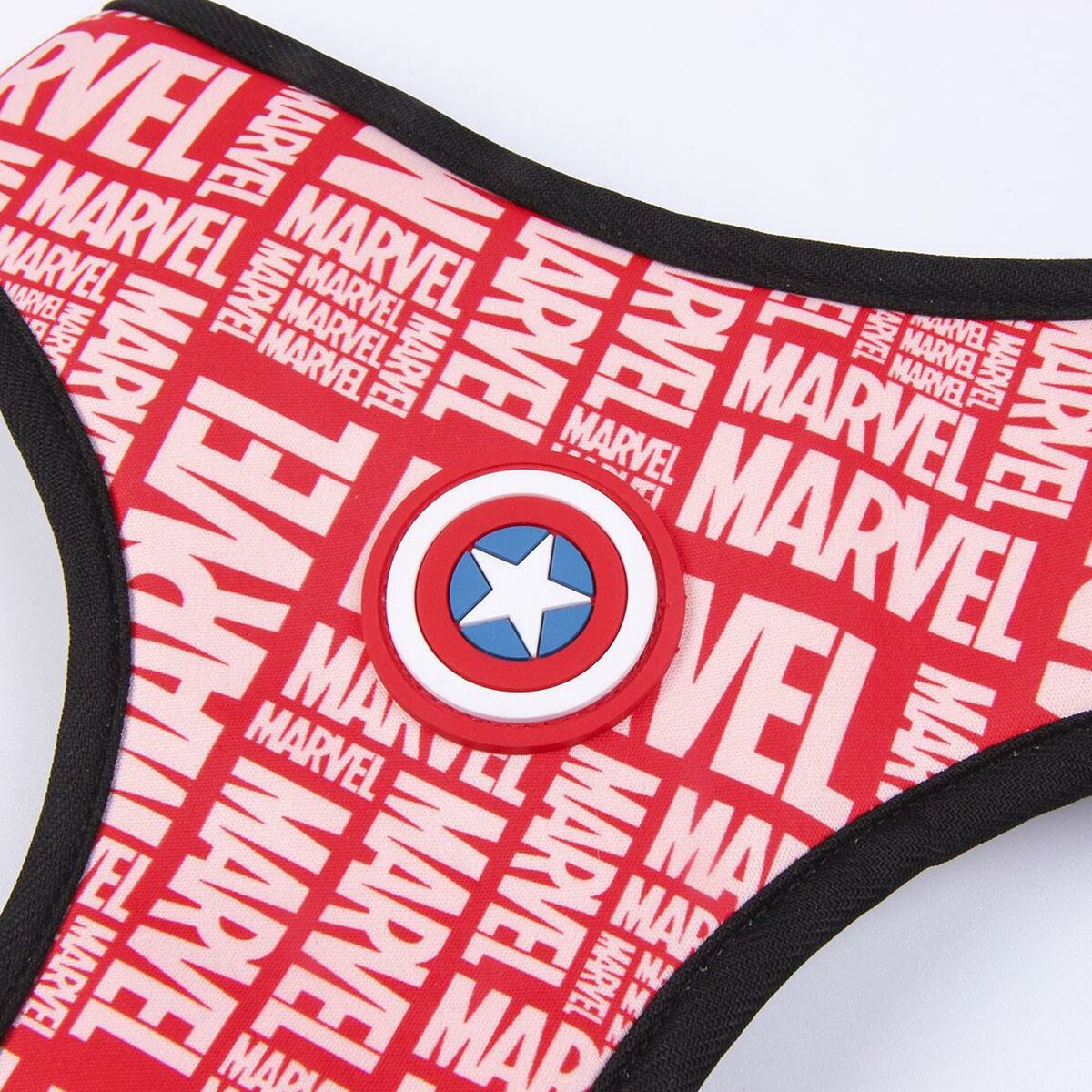 Dog Harness Marvel Reversible S/M Red-7