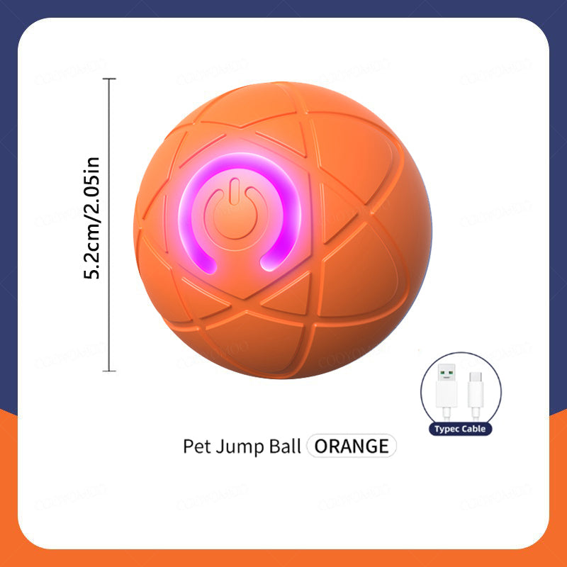 Smart Ball for Dogs and Cats – Interactive, Rechargeable and Durable in TPR
