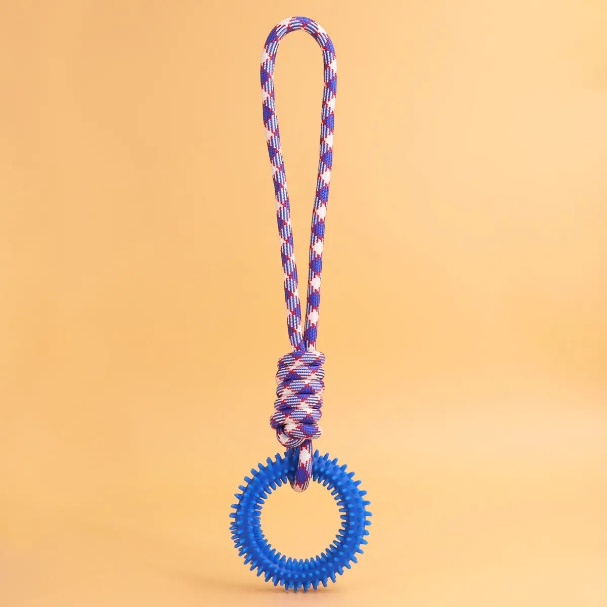 Interactive Dog Ring Toy – Spiky, Durable & Stimulating for Training & Chewing