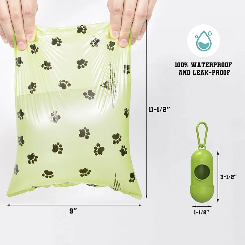 Biodegradable Animal Poop Bags - Scented, Eco-Friendly & Durable