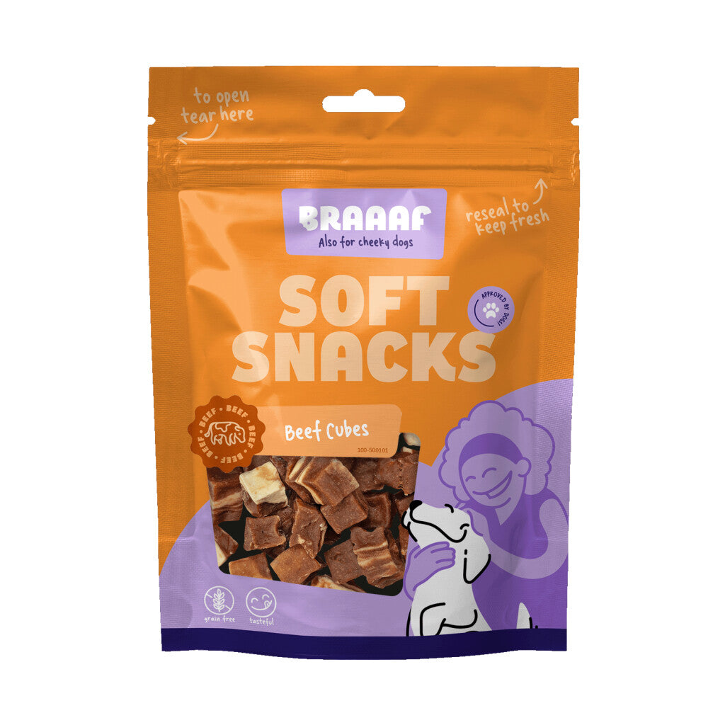 Braaaf Soft Snack – Soft Sushi Duck & Fish/Chicken & Fish (85g)