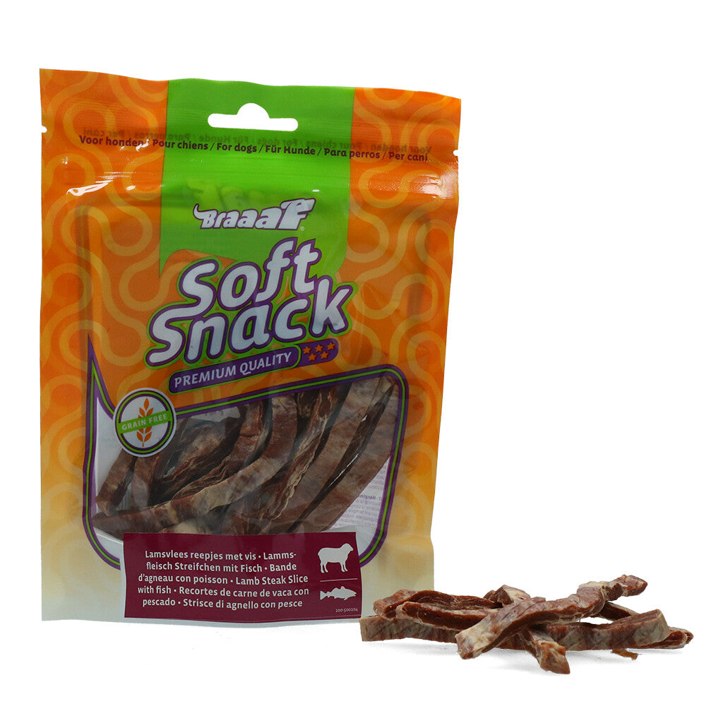 Braaaf Soft Snack – Soft Sushi Duck & Fish/Chicken & Fish (85g)
