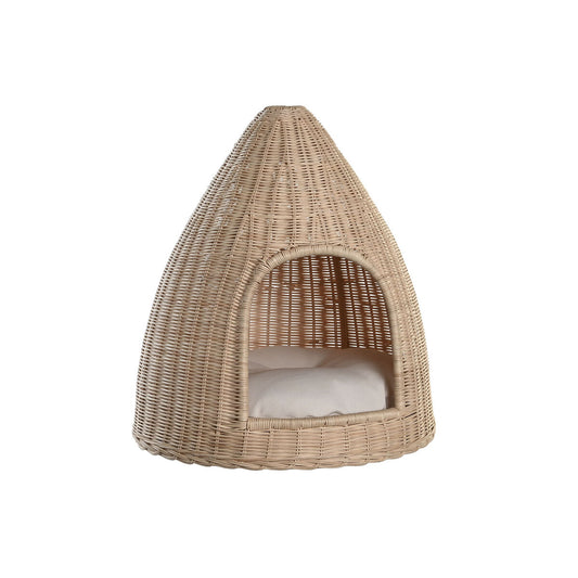 Letto per Animali DKD Home Decor in Rattan Naturale (45 x 45 x 57 cm)-0