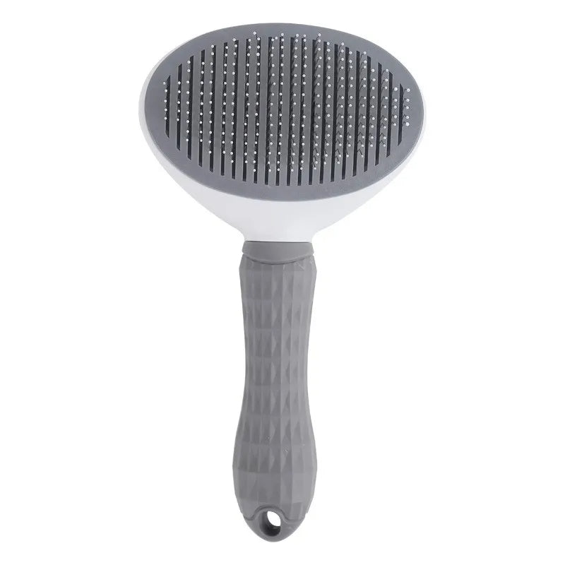 Grooming Brush for Long-Haired Cats and Dogs – Massaging, Anti-Tangle and Easy to Clean
