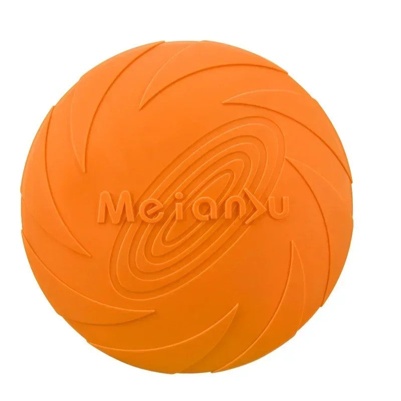 Multicolor Frisbee for Dogs - Interactive Silicone Toy for Training and Play