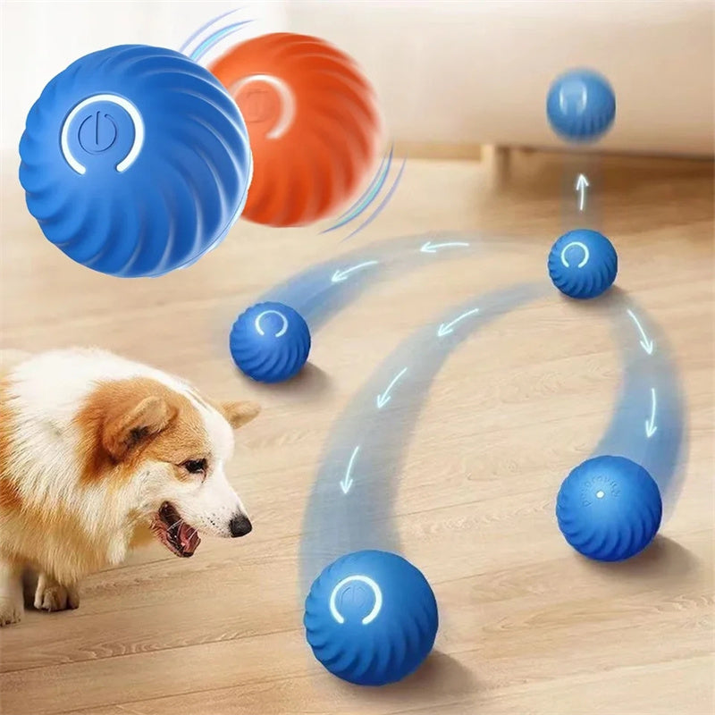 Smart Ball for Dogs and Cats – Interactive, Rechargeable and Durable in TPR