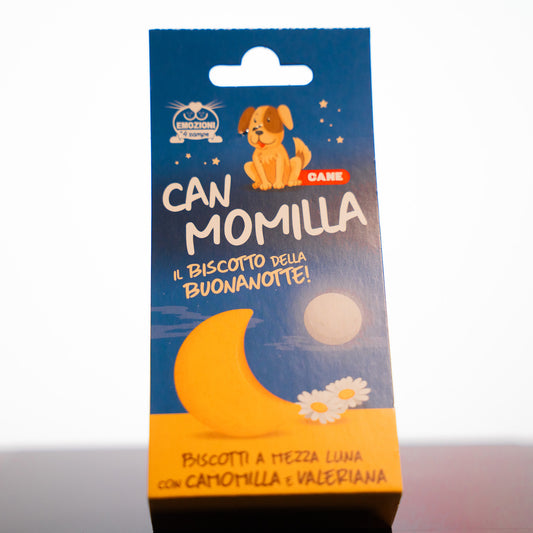 Snack della buonanotte per cani Can Momilla 50g, con camomilla e valeriana, promo 3x2