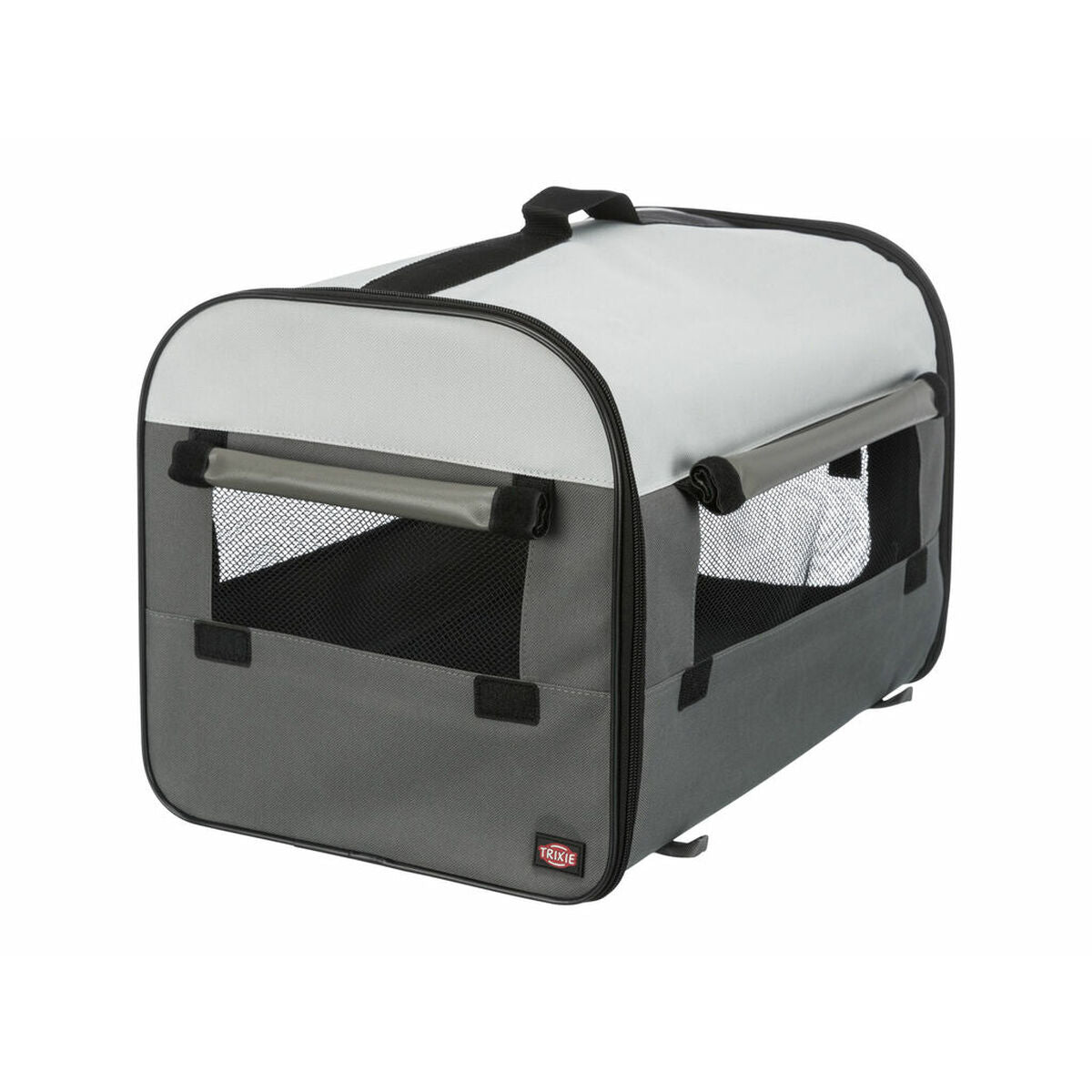 Casetta portatile per cani taglia XS – Trixie grigia in poliestere