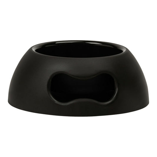 Ciotola nera da 350 ml per cani United Pets Pappy in polipropilene