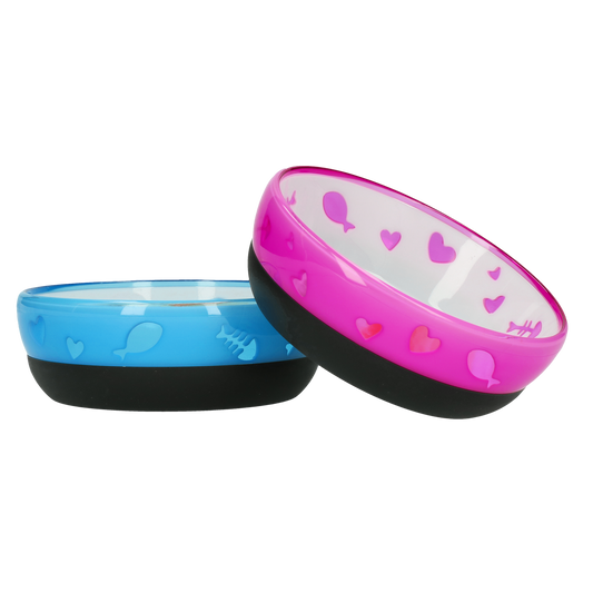 Ciotola per gatti AFP Kitty Love Bowl 10 cm – antiscivolo, plastica resistente, decorata