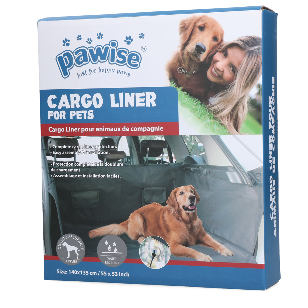 Coperta da auto impermeabile per cani Pawise 140x135 cm – con patta proteggi paraurti