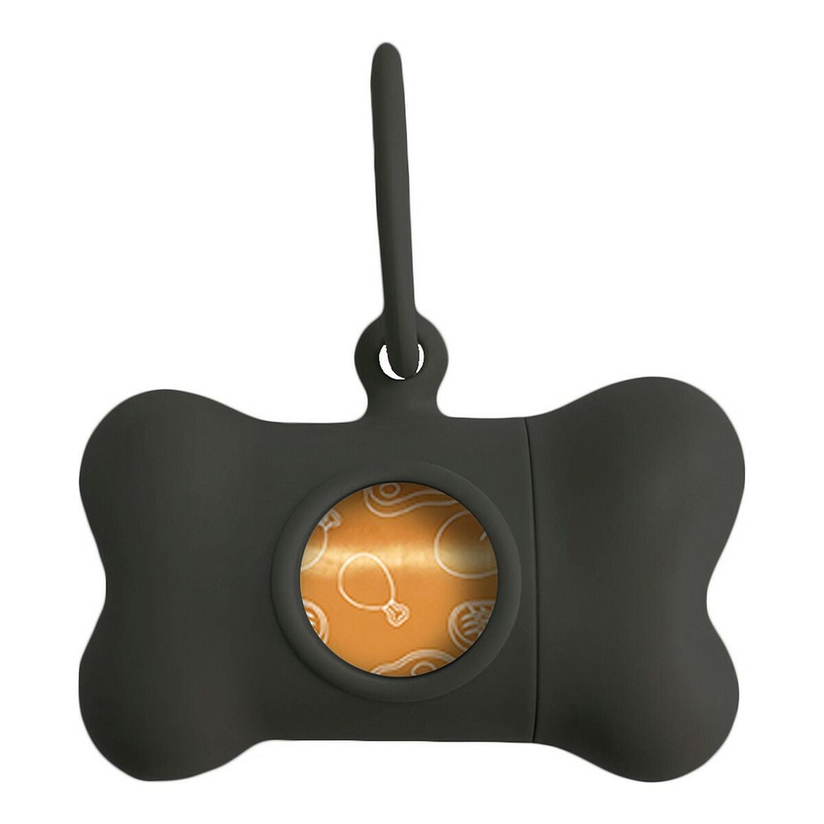 Dispenser sacchetti igienici United Pets Bon Ton Classic nero per cane