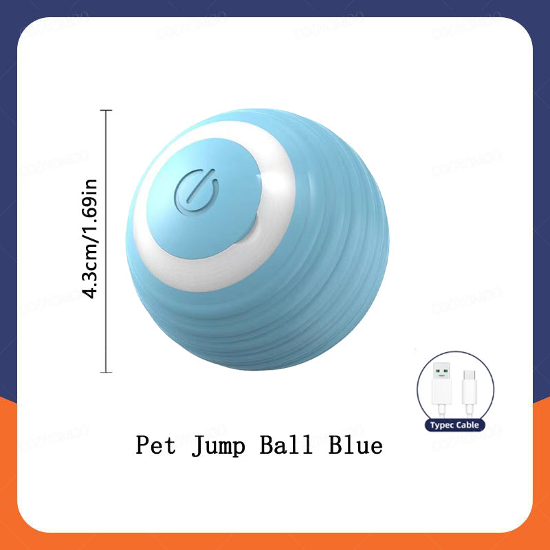 Smart Ball for Dogs and Cats – Interactive, Rechargeable and Durable in TPR