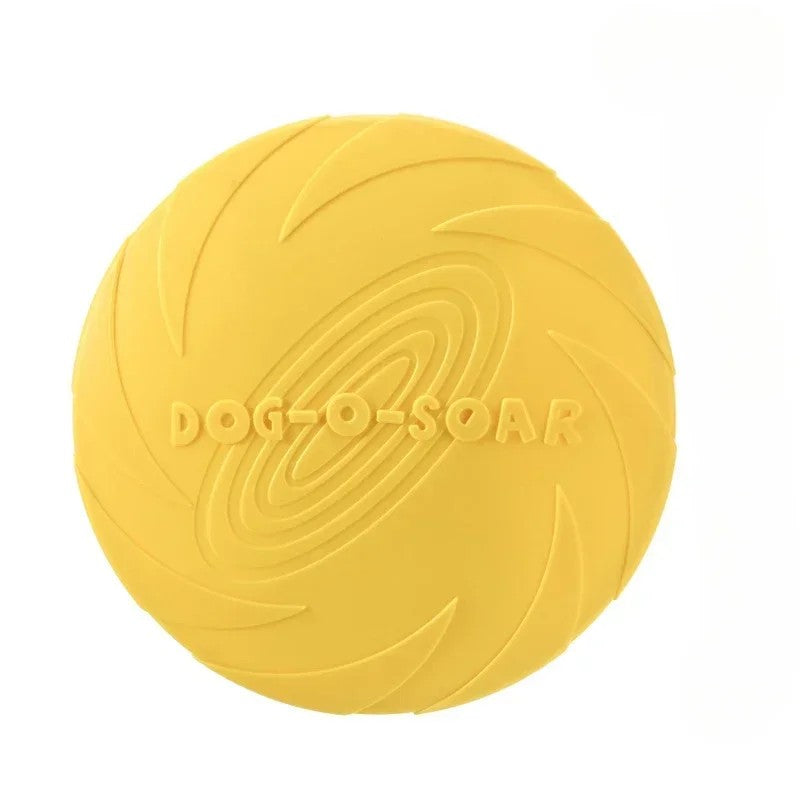 Multicolor Frisbee for Dogs - Interactive Silicone Toy for Training and Play