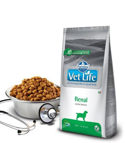 Farmina Vet Life Renal Cane 2kg – Crocchette per Insufficienza Renale e Cardiaca