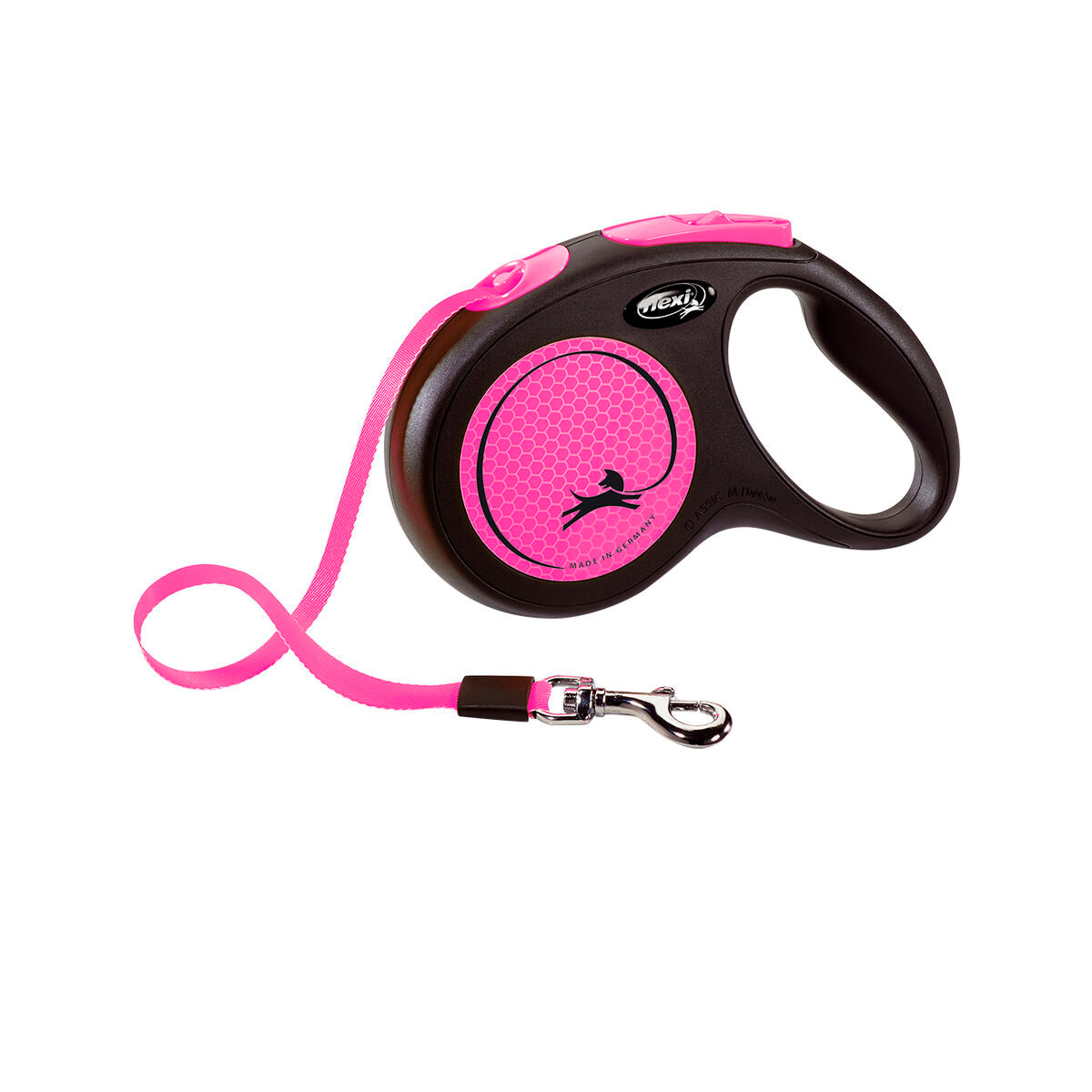 Guinzaglio avvolgibile rosa Flexi New Classic 5 m S per cani piccoli