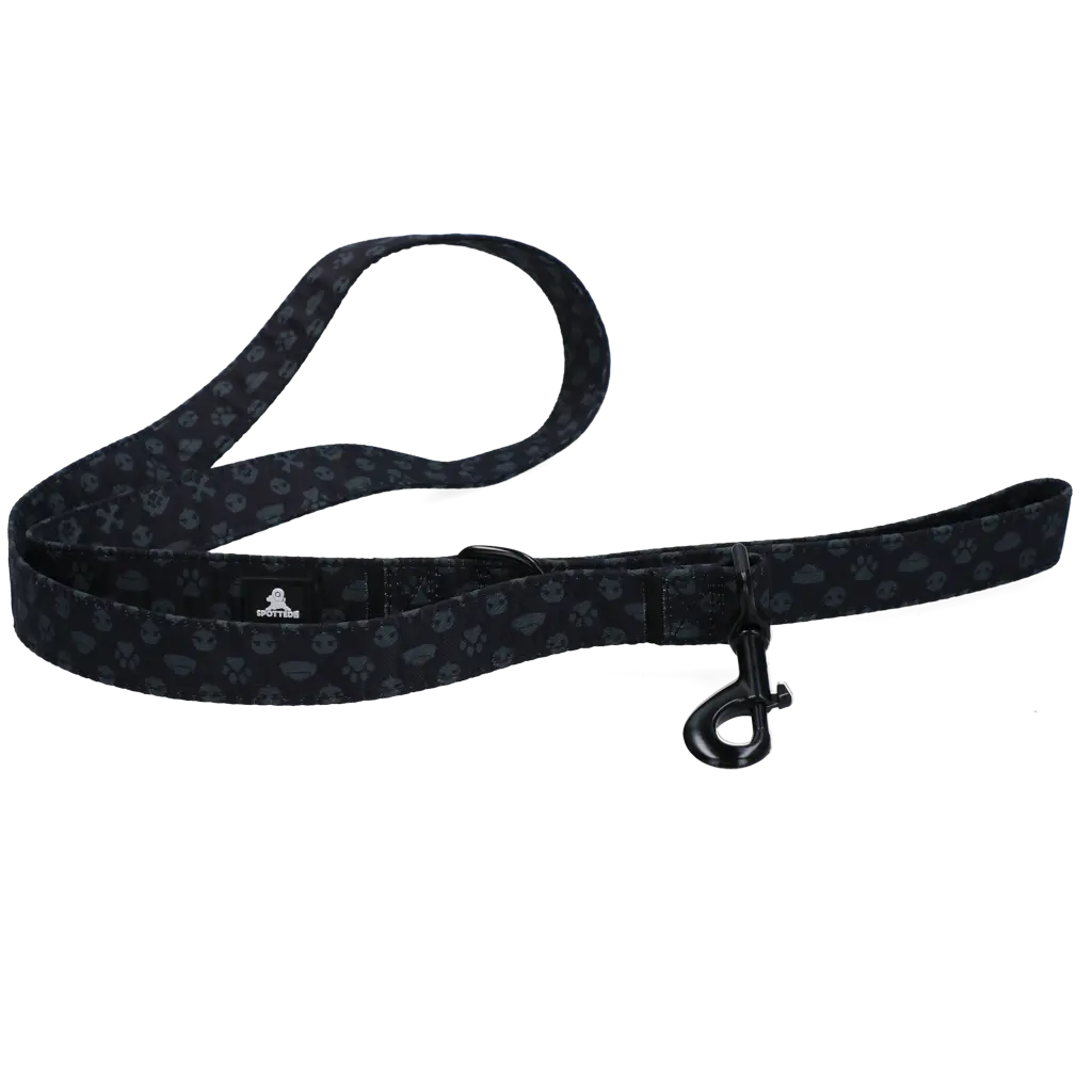 Guinzaglio Spotted! PRO da 120 cm per cani, con moschettone rinforzato e D-ring multifunzione.