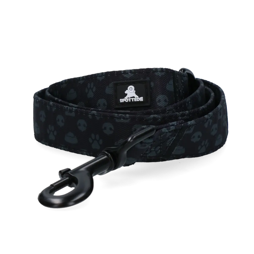Guinzaglio Spotted! PRO da 120 cm per cani, con moschettone rinforzato e D-ring multifunzione.