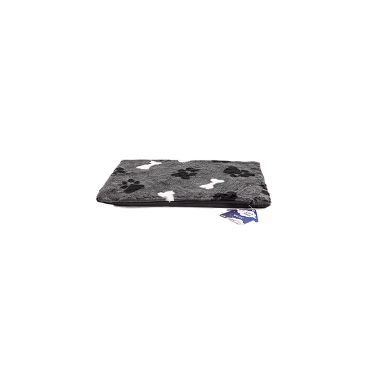 Cuscino morbido antracite Let's Sleep Fluffy Floor per cani – per cuccia o trasportino