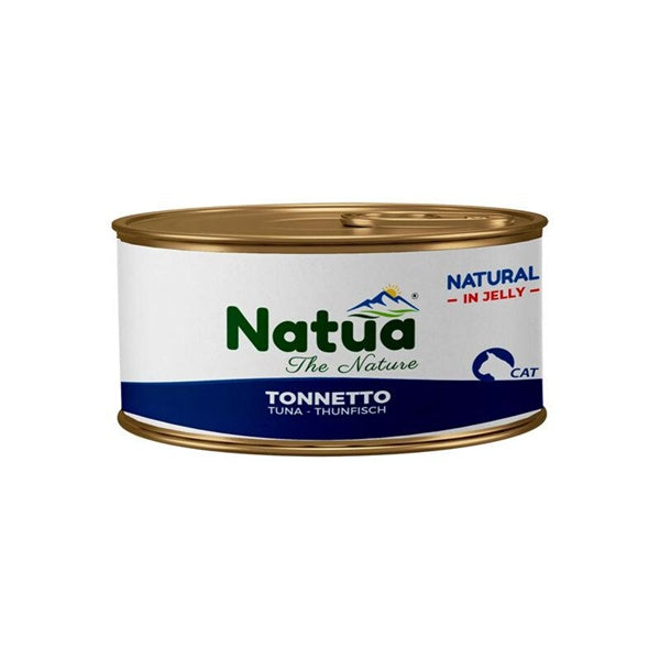 Cibo umido per gatti adulti Natua Tonnetto 85g – naturale in jelly senza conservanti