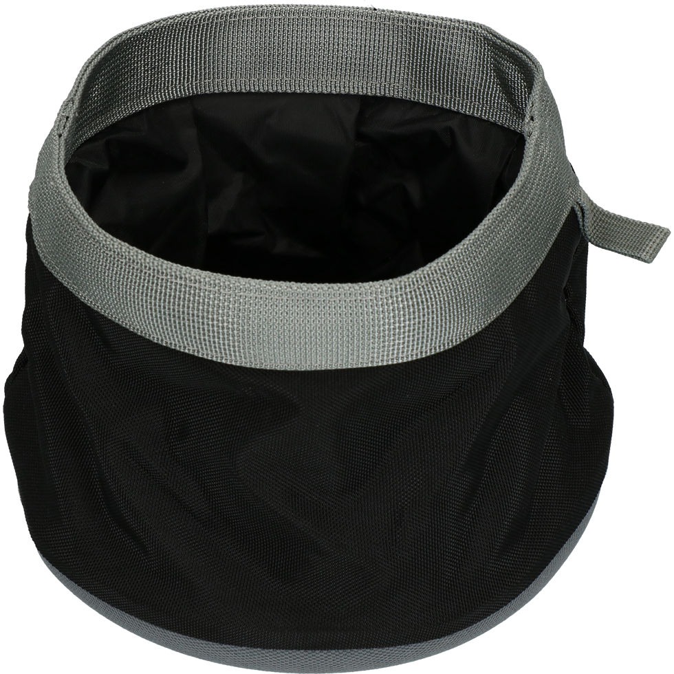 Pack My Bowl – Ciotola da Viaggio Pieghevole per Cani e Gatti, capacità 1,4 L dimensioni 16 x 11 cm, colore nero